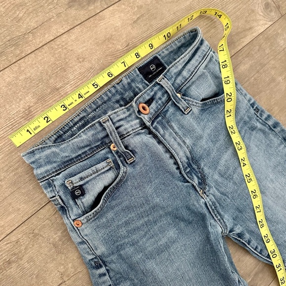 AG Adriano Goldschmied Farrah Skinny Ankle Denim Jeans Raw Hem 23R Women’s 
euc - Picture 4 of 10